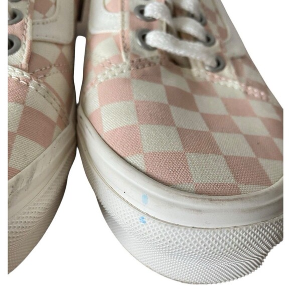 Vans Old Skool Tapered Eco Theory Pink Checkerboard Size 8.5 Women  7 Men w/ Box - Picture 4 of 11